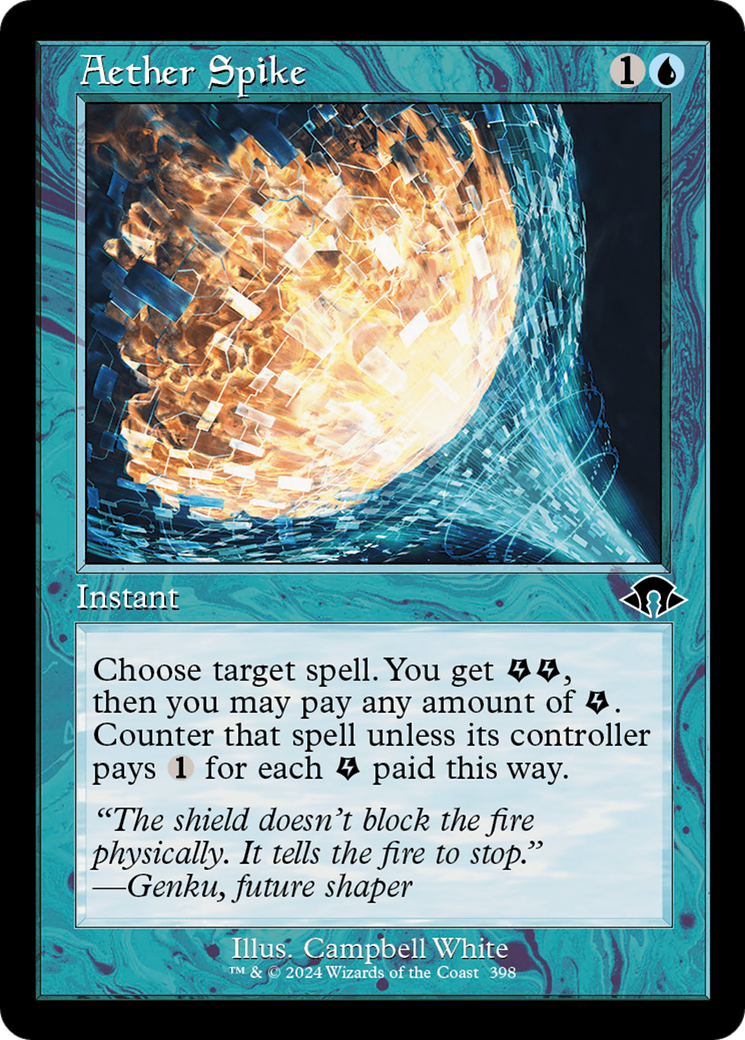 Aether Spike (MH3-398) - Modern Horizons 3 Foil