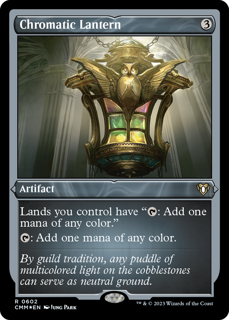 Chromatic Lantern (CMM-602) - Commander Masters Etched Foil