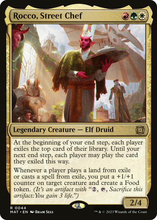 Rocco, Street Chef (MAT-044) - March of the Machine: The Aftermath Foil