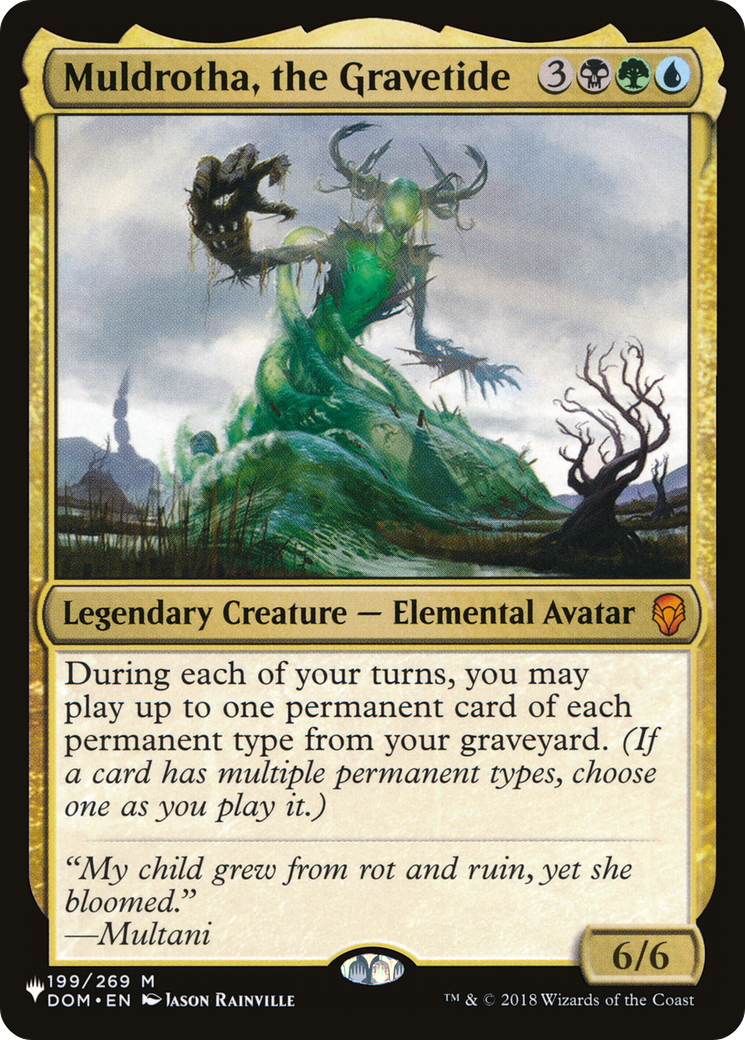 Muldrotha, the Gravetide (LIST-DOM-199) - The List