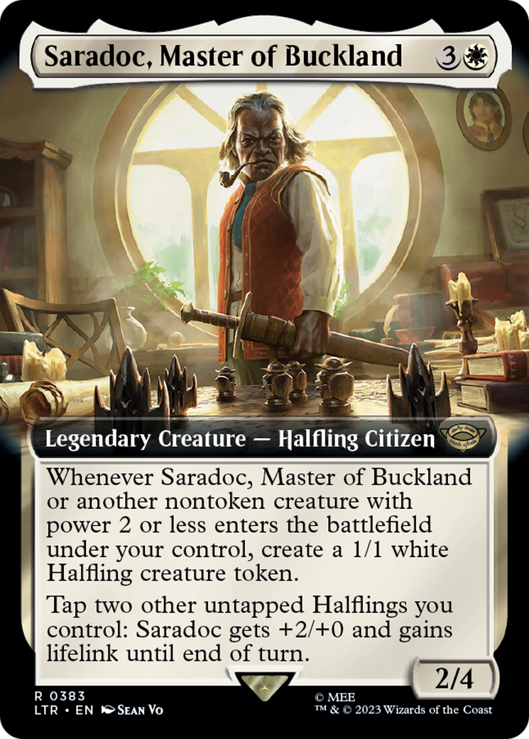Saradoc, Master of Buckland (LTR-383) - The Lord of the Rings: Tales of Middle-earth: (Extended Art)