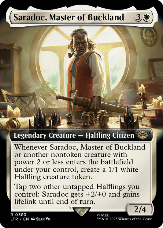 Saradoc, Master of Buckland (LTR-383) - The Lord of the Rings: Tales of Middle-earth: (Extended Art)