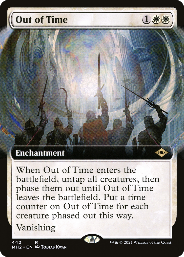 Out of Time (MH2-442) - Modern Horizons 2: (Extended Art) Foil