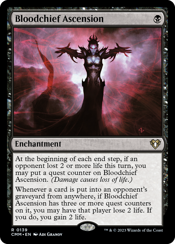 Bloodchief Ascension (CMM-139) - Commander Masters