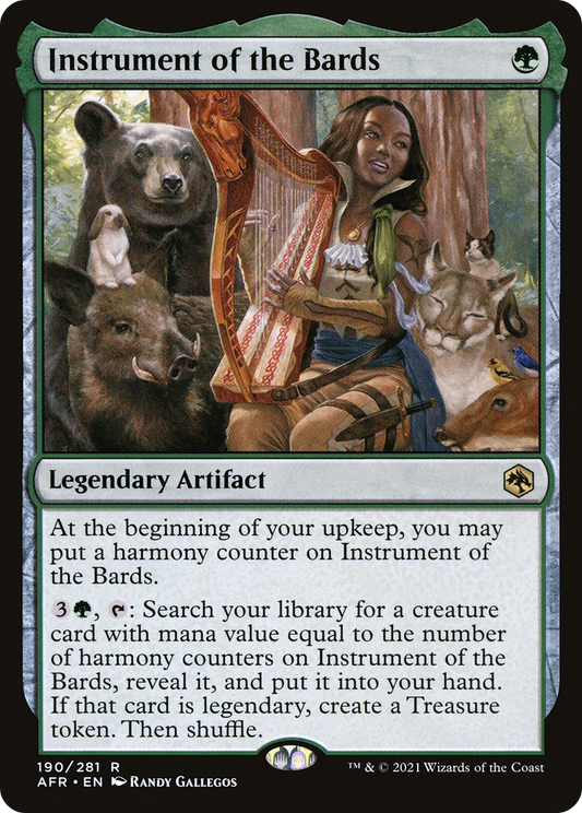 Instrument of the Bards (AFR-190) - Adventures in the Forgotten Realms