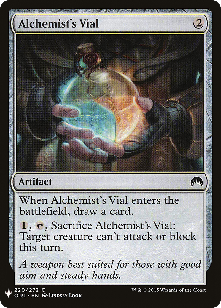 Alchemist's Vial (LIST-ORI-220) - The List