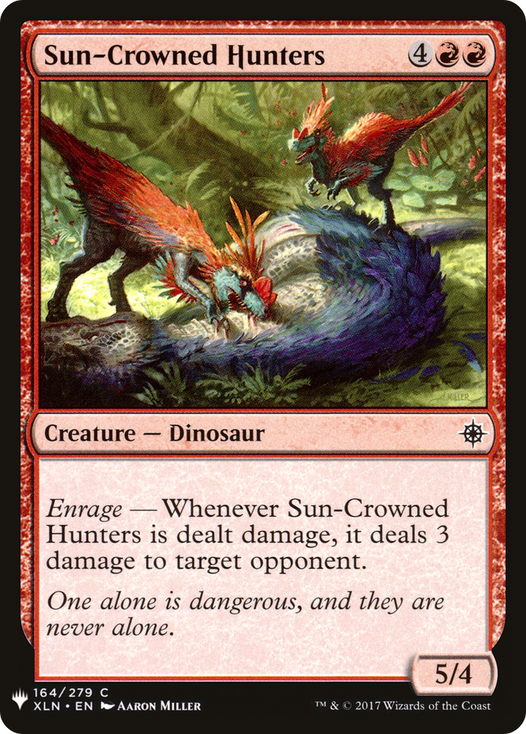 Sun-Crowned Hunters (LIST-XLN-164) - The List