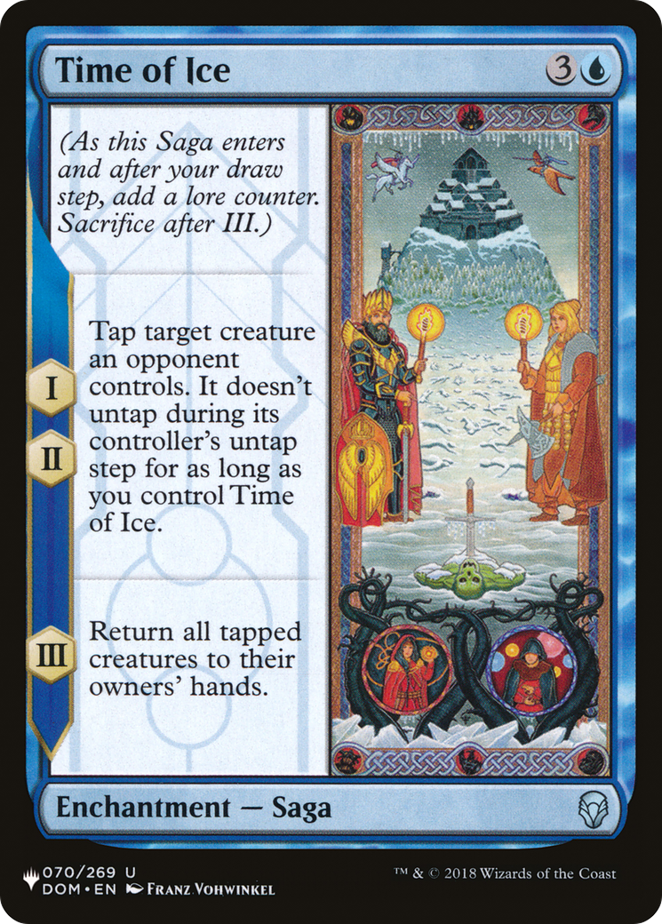 Time of Ice (LIST-DOM-70) - The List