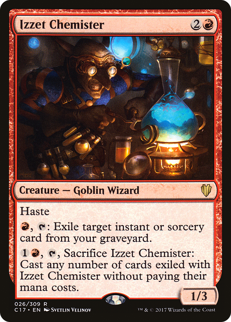 Izzet Chemister (C17-026) - Commander 2017