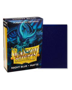 Dragon Shield Sleeves Japanese - Box 60 - Night Blue Matte