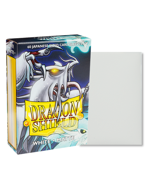 Dragon Shield Sleeves Japanese - Box 60 - white Matte