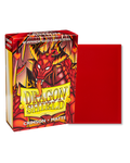 Dragon Shield Sleeves Japanese - Box 60 - Crimson Matte