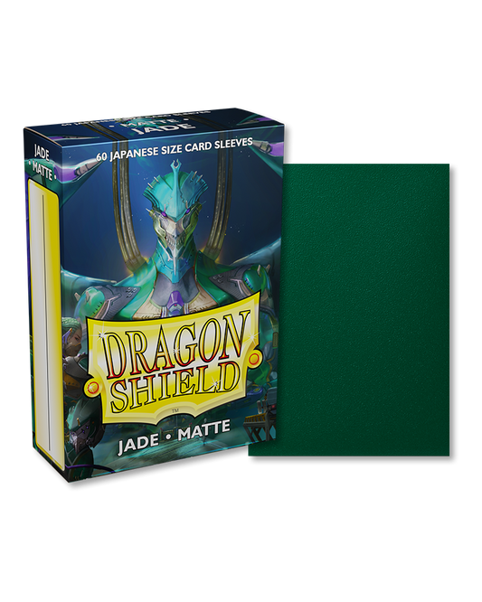 Dragon Shield Sleeves Japanese - Box 60 - Jade Matte