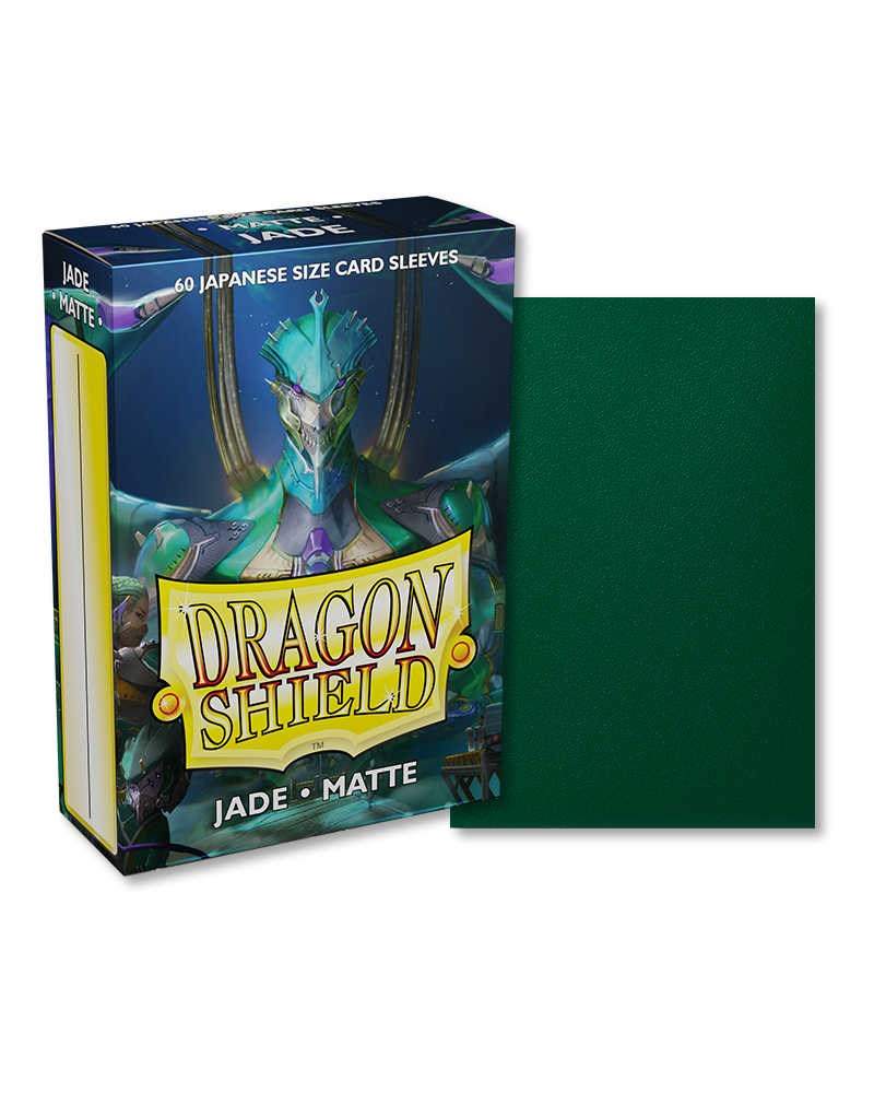 Dragon Shield Sleeves Japanese - Box 60 - Jade Matte