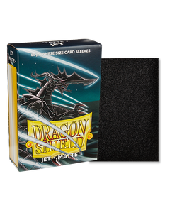 Dragon Shield Sleeves Japanese - Box 60 - Jet Matte