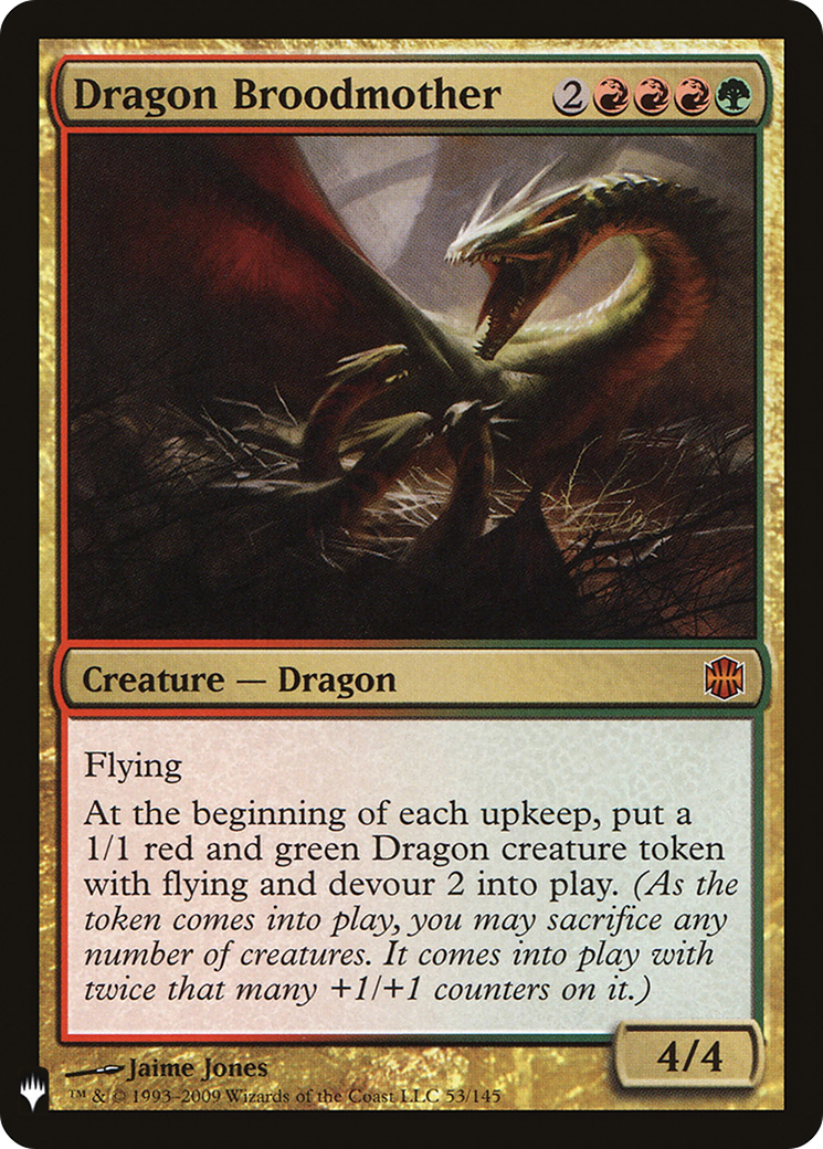 Dragon Broodmother (LIST-ARB-53) - The List