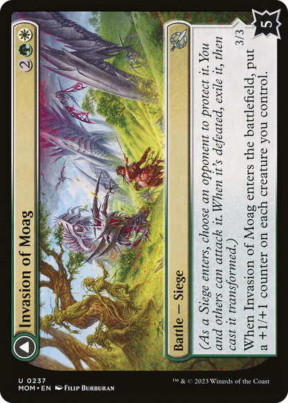Invasion of Moag // Bloomwielder Dryads (MOM-237) - March of the Machine