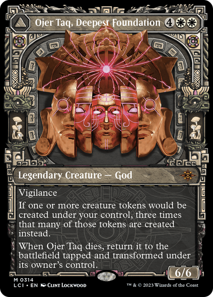 Ojer Taq, Deepest Foundation // Temple of Civilization (LCI-314) - The Lost Caverns of Ixalan: (Showcase)