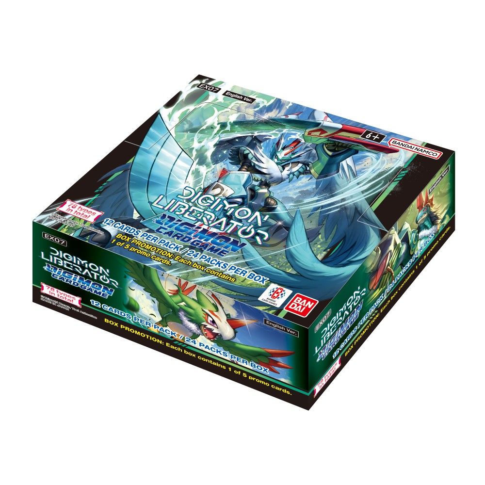 Digimon Card Game Liberator [EX07] Booster Box / 24 Packs