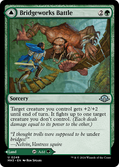 Bridgeworks Battle // Tanglespan Bridgeworks (MH3-249) - Modern Horizons 3