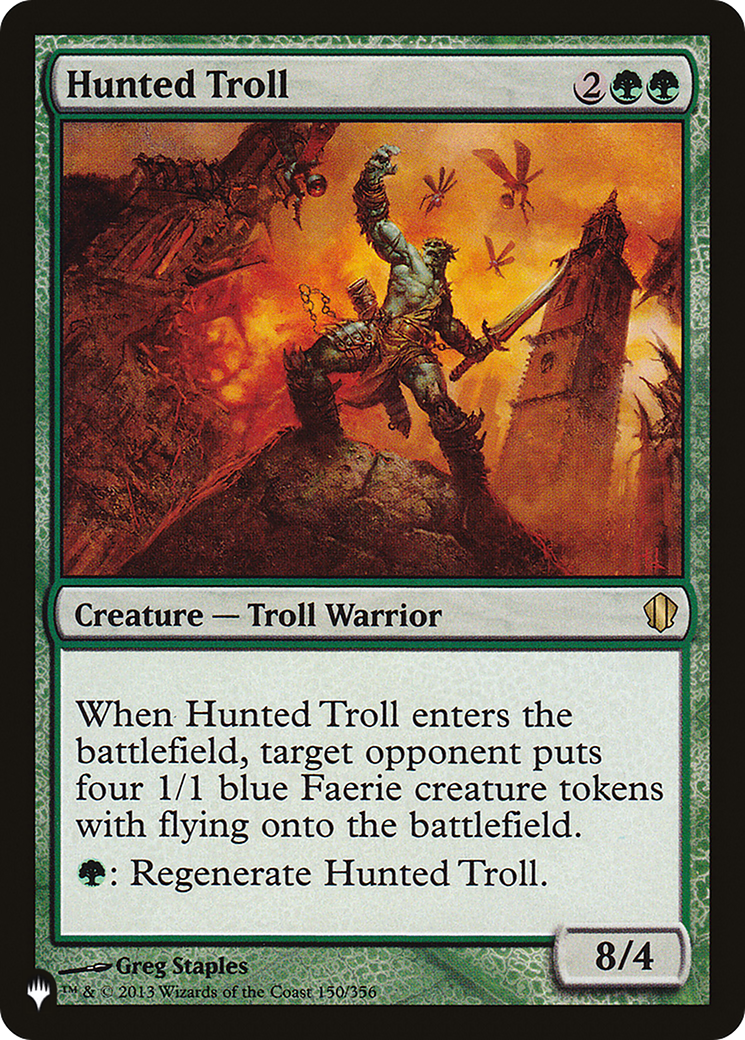 Hunted Troll (LIST-C13-150) - The List