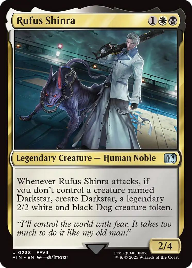 Rufus Shinra (FIN-238) - FINAL FANTASY