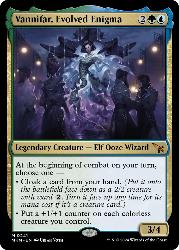 Vannifar, Evolved Enigma (MKM-241) - Murders at Karlov Manor Foil