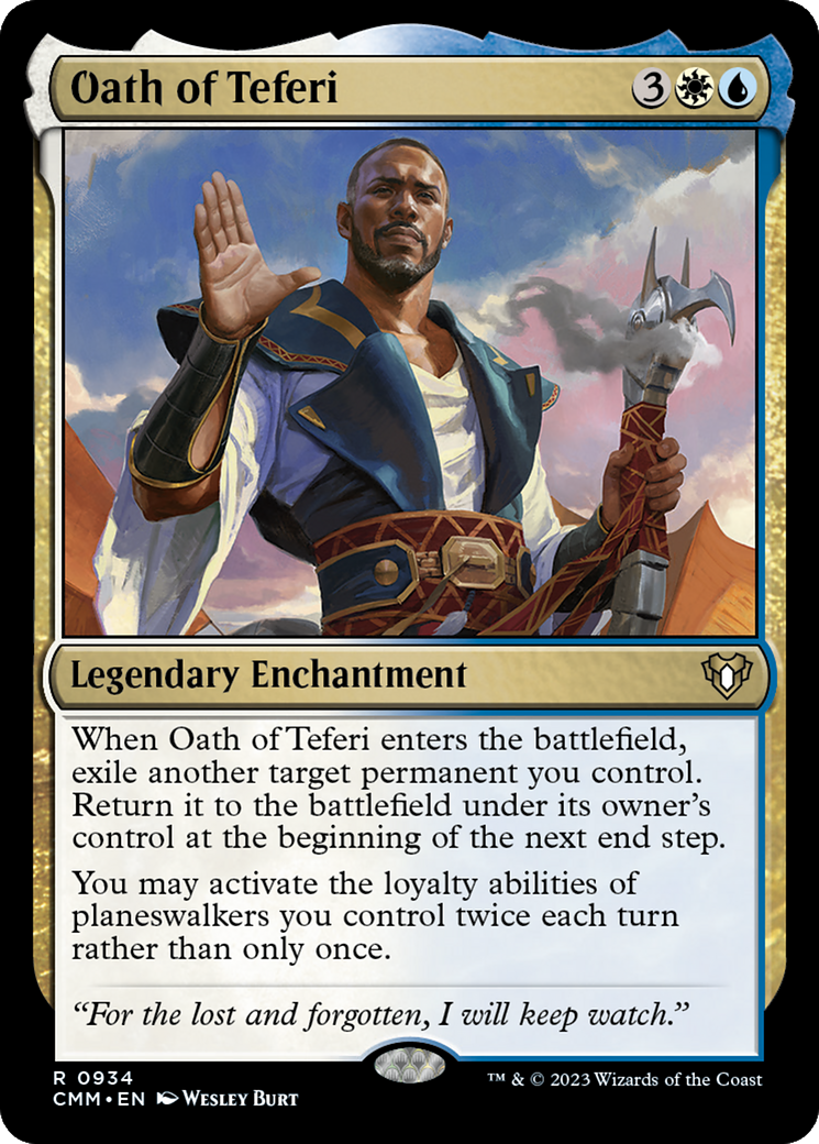 Oath of Teferi (CMM-934) - Commander Masters