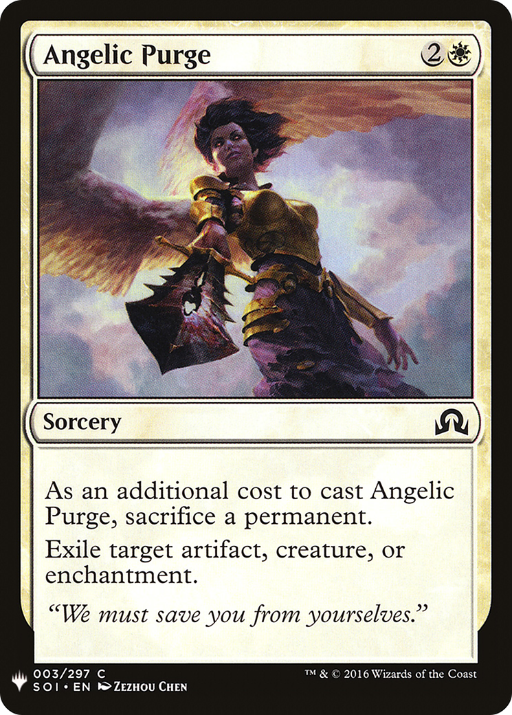 Angelic Purge (LIST-SOI-3) - The List