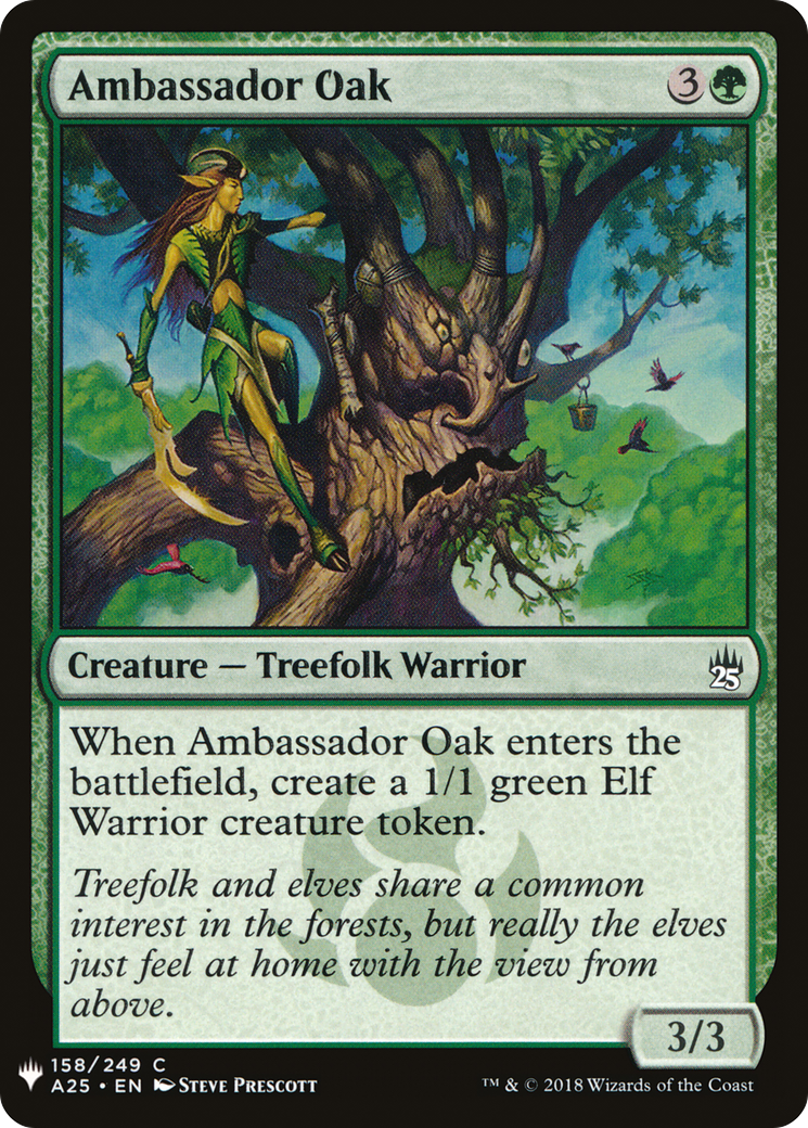 Ambassador Oak (LIST-A25-158) - The List