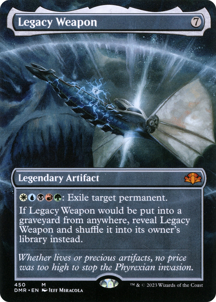Legacy Weapon (DMR-450) - Dominaria Remastered (Borderless)