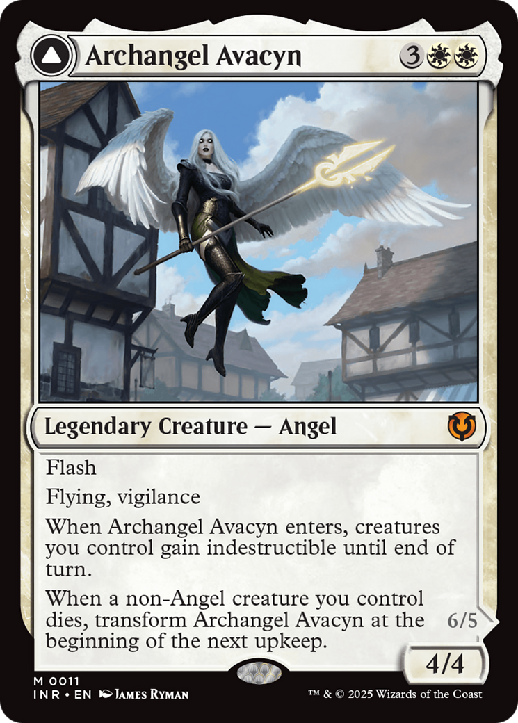 Archangel Avacyn // Avacyn, the Purifier (INR-011) - Innistrad Remastered