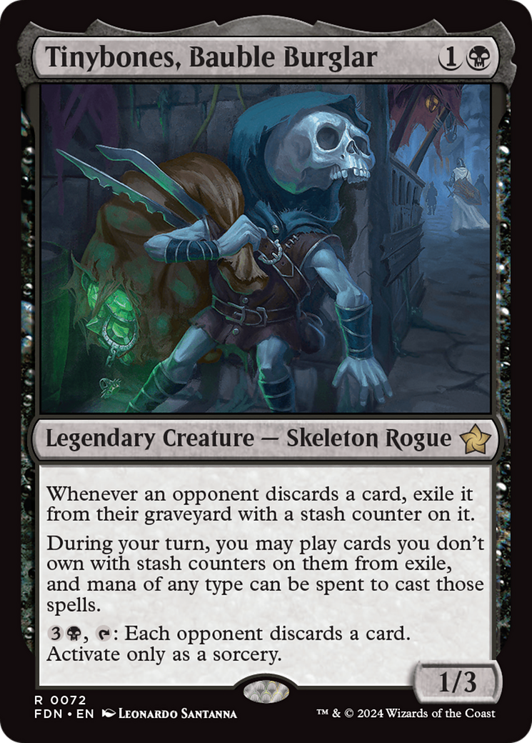 Tinybones, Bauble Burglar (FDN-072) - Foundations Foil