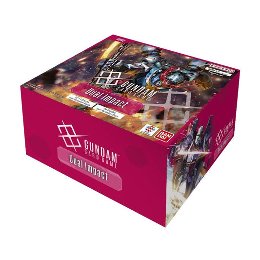 PREORDER! Gundam Card Game Dual Impact [GD02] Booster Box / 24 Packs (Wave 2)