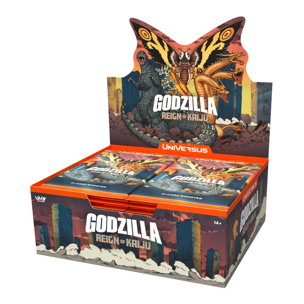 PREORDER! Universus - Godzilla: Reign of Kaiju Booster Box