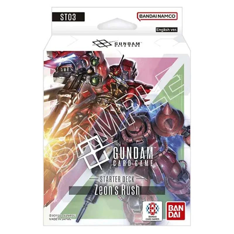 Gundam Card Game: Starter Deck – Zeon's Rush [ST03]