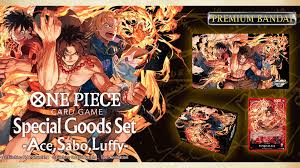 One Piece Card Game Special Goods Set Ace/Sabo/Luffy