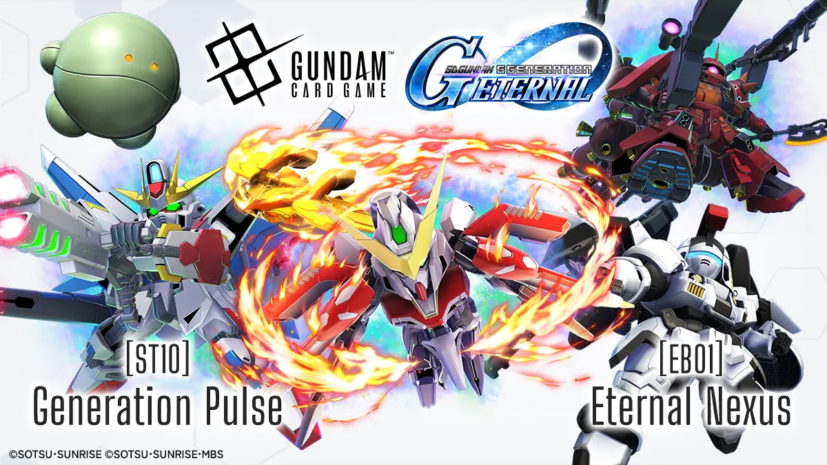 PREORDER! Gundam Card Game Eternal Nexus [EB01] Booster Box / 24 Packs (English)