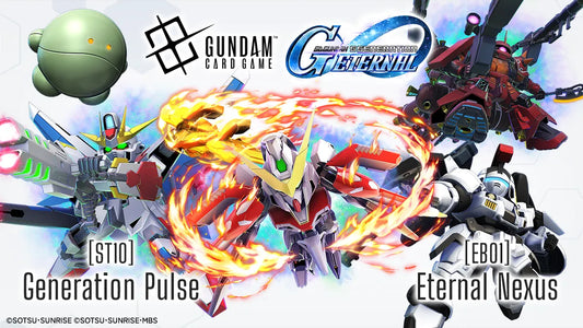 PREORDER! Gundam Card Game Eternal Nexus [EB01] Booster Box / 24 Packs (English)