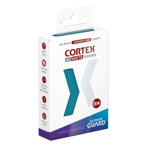 Ultimate Guard: Japanese Size Sleeves – Cortex Matte – Petrol (60)