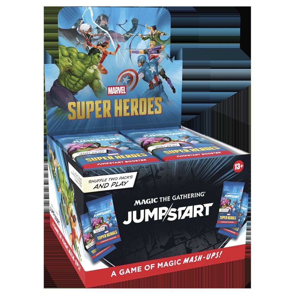PREORDER! Magic Marvel Super Heroes - Jumpstart Booster Display