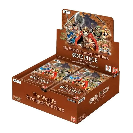 PREORDER - One Piece Card Game: The World's Strongest Warriors [OP-17] Booster Box / 24 Packs