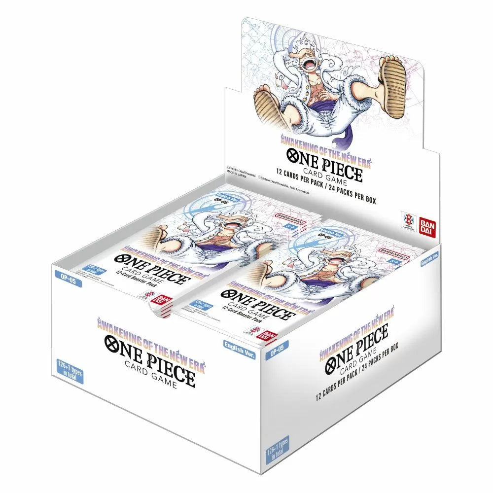 PREORDER! One Piece Card Game Awakening of the New Era (OP-05) Booster Box / 24 Packs
