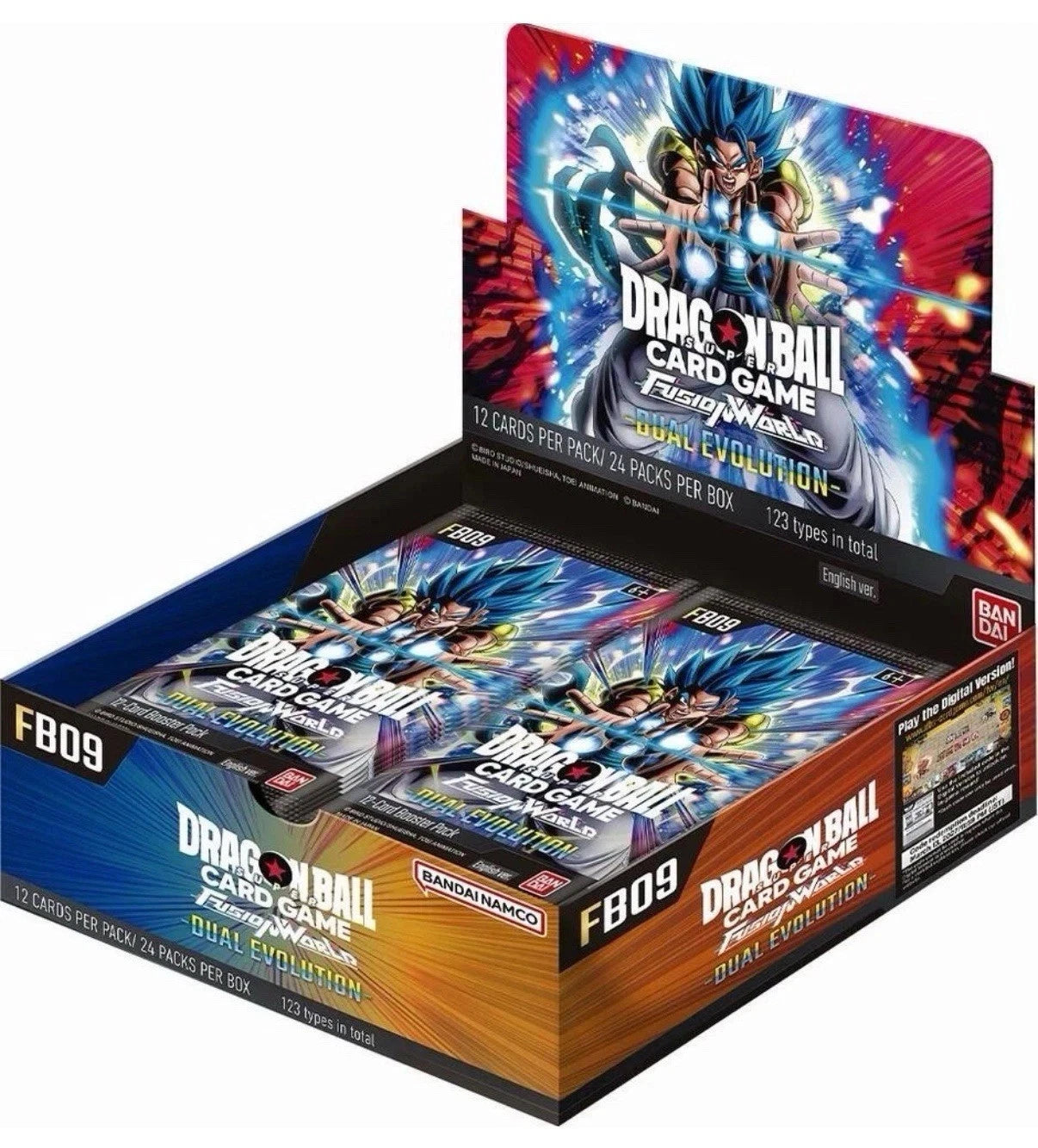 Dragon Ball Super Card Game Fusion World Dual Evolution [FB09] Booster Box / 24 Packs (English)