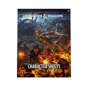 PREORDER! Dungeons & Dragons 2024 Character Sheets