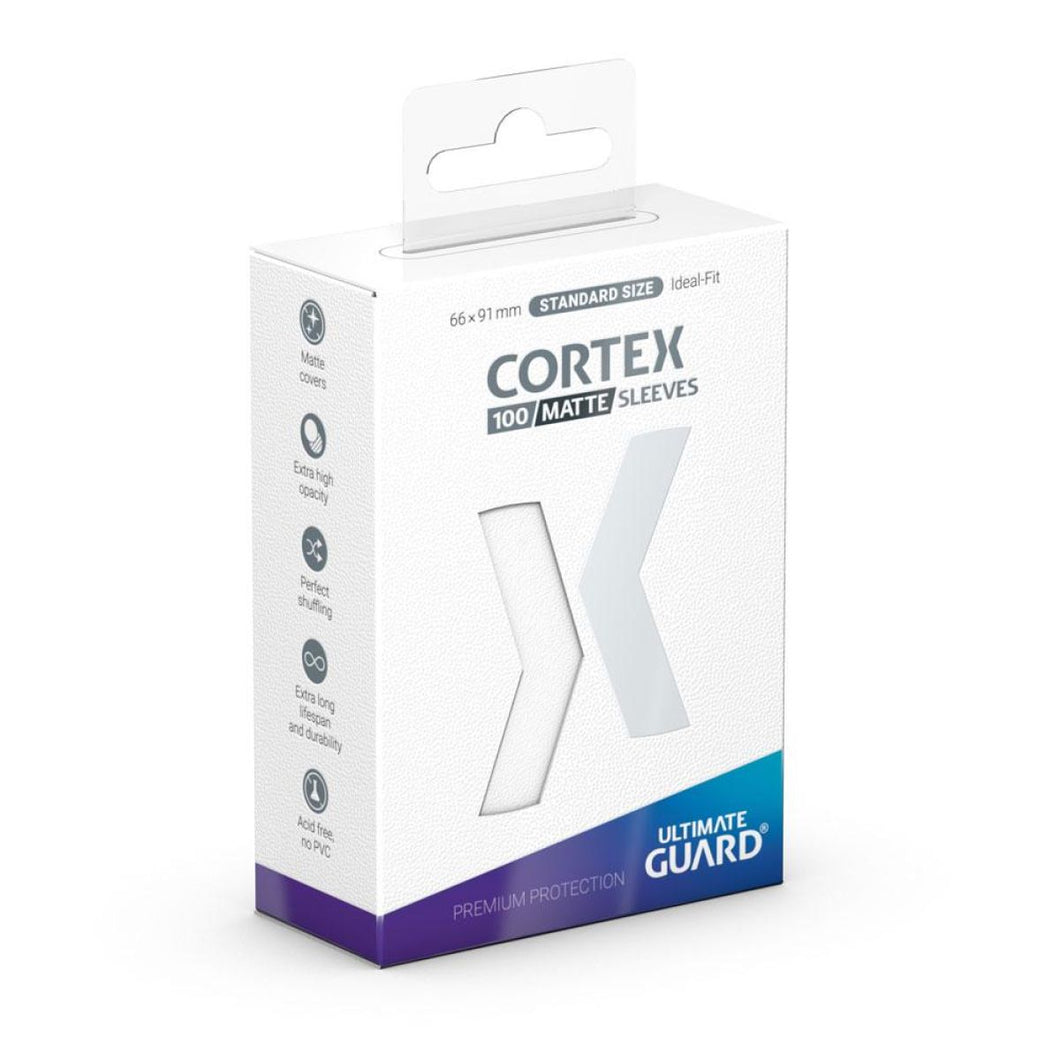 Ultimate Guard: Sleeves – Cortex Matte – White (100)