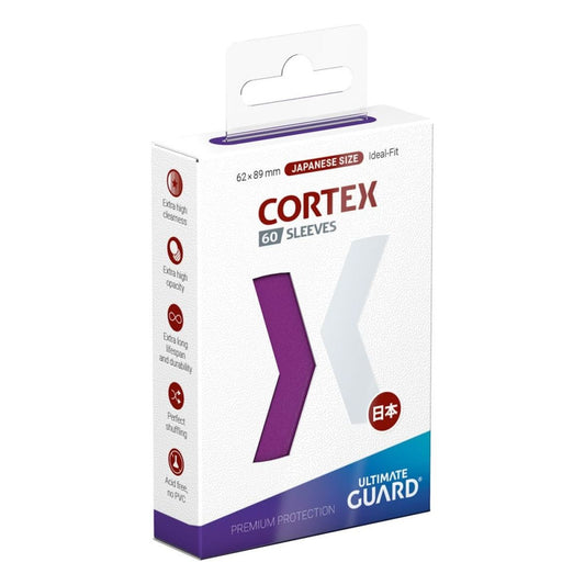 Ultimate Guard: Japanese Size Sleeves – Cortex – Purple (60)