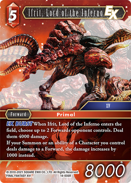 Ifrit, Lord of the Inferno / Rare-Fire / Opus XIV