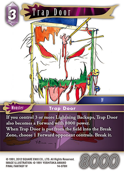 Trap Door / Hero-Lightning / Opus XIV (Foil)