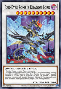 Red-Eyes Zombie Dragon Lord / DIFO / Ultra Rare / 1st Edition